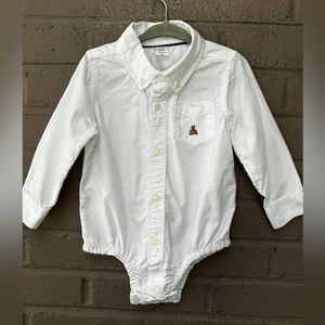 Gap Baby Gap White Button down shirt